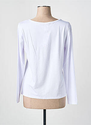 T-shirt manches longues manches longues blanc GEVANA femme