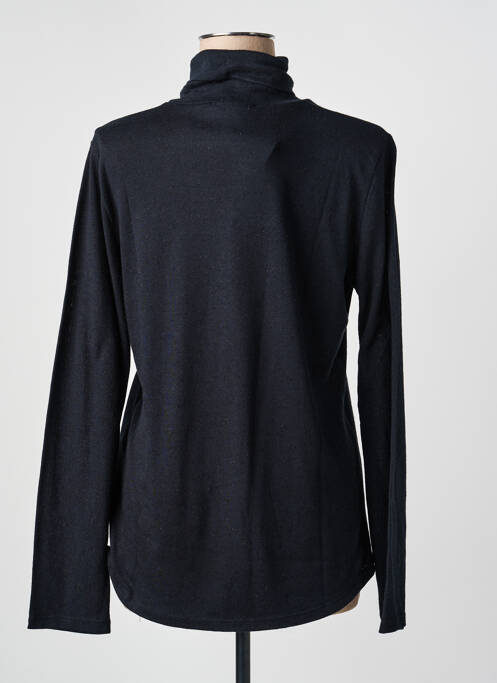 T-shirt coupe cintrée manches longues noir LE PETIT BAIGNEUR femme