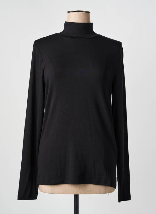 T-shirt stretch manches longues noir YEST femme