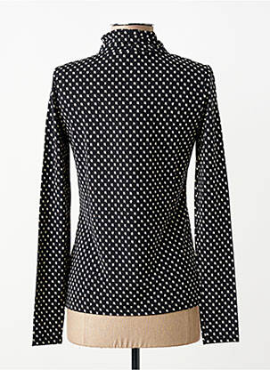 Top stretch manches longues noir YEST femme