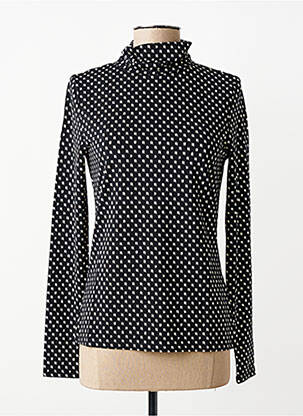 Top stretch manches longues noir YEST femme