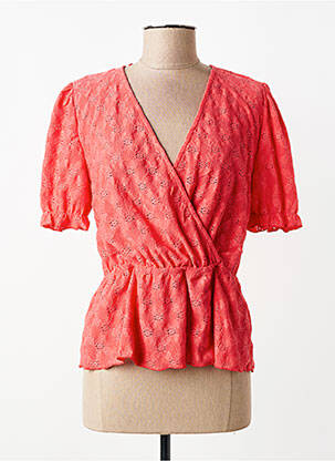 Top manches courtes manches courtes rose YEST femme