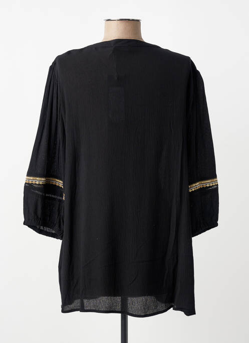 Blouse manches longues manches longues noir YEST femme