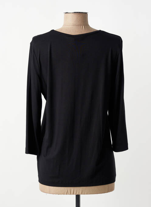 Top stretch manches longues noir GELCO femme