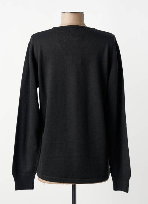 Top stretch manches longues noir GEVANA femme