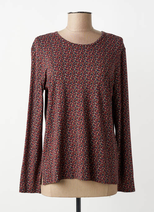 Top stretch manches longues noir GEVANA femme