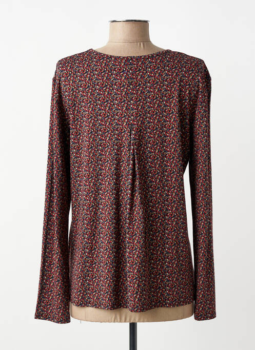 Top stretch manches longues noir GEVANA femme