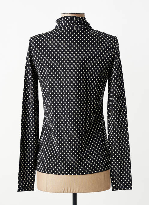 Top stretch manches longues noir YEST femme
