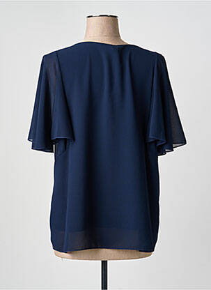Top manches courtes manches courtes bleu QUATTRO femme