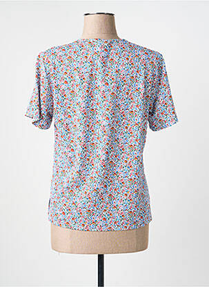 T-shirt imprimé fantaisie manches courtes blanc GEVANA femme