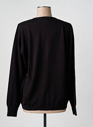 Gilet manches longues resserrée sur le bas noir FINETTE femme