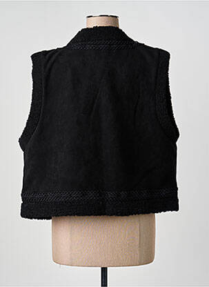 Veste casual coupe droite noir YEST femme