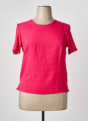 Top manches courtes manches courtes rose GEVANA femme