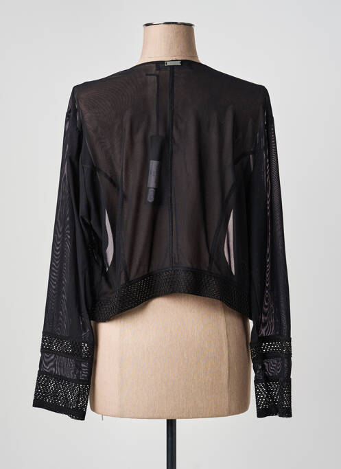 Boléro manches longues noir 3322 femme