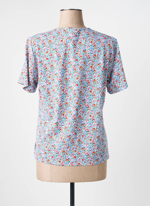 T-shirt imprimé fantaisie manches courtes blanc GEVANA femme