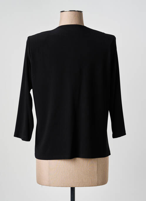 Veste casual coupe cintrée noir GEVANA femme