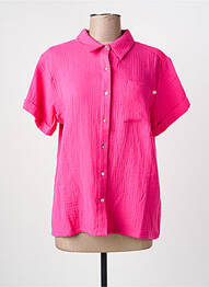 Chemisier manches courtes manches courtes rose YEST femme