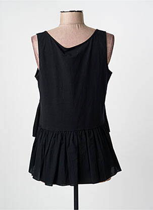 Top coupe cintrée sans manche noir MYRINE ANTWERP femme