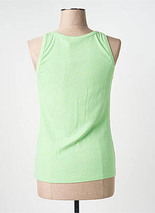 T-shirt stretch manches courtes vert YEST femme