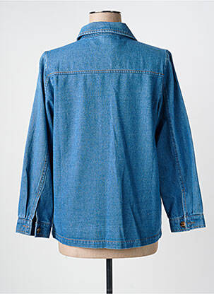 Veste casual coupe droite bleu Y'COO femme