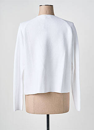Gilet manches longues stretch blanc YEST femme