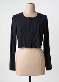 Boléro col rond noir 3322 femme