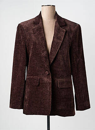 Blazer poches marron KILKY femme
