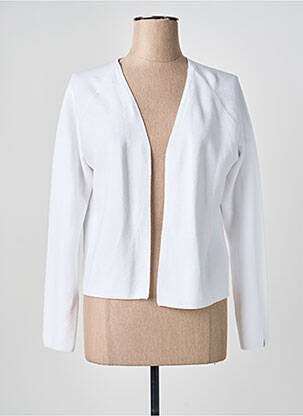 Gilet manches longues stretch blanc YEST femme
