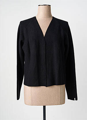 Gilet manches longues stretch noir YEST femme