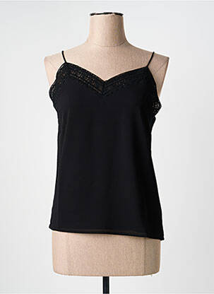 Top manches bretelles ajustables fines bretelles noir Y'COO femme