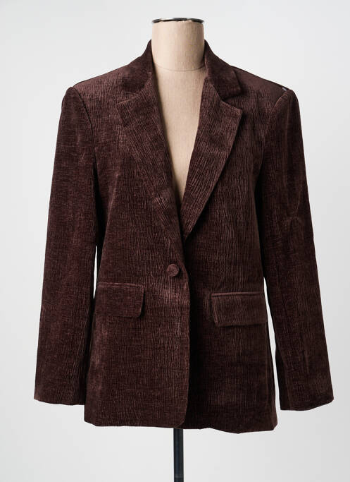 Blazer poches marron KILKY femme