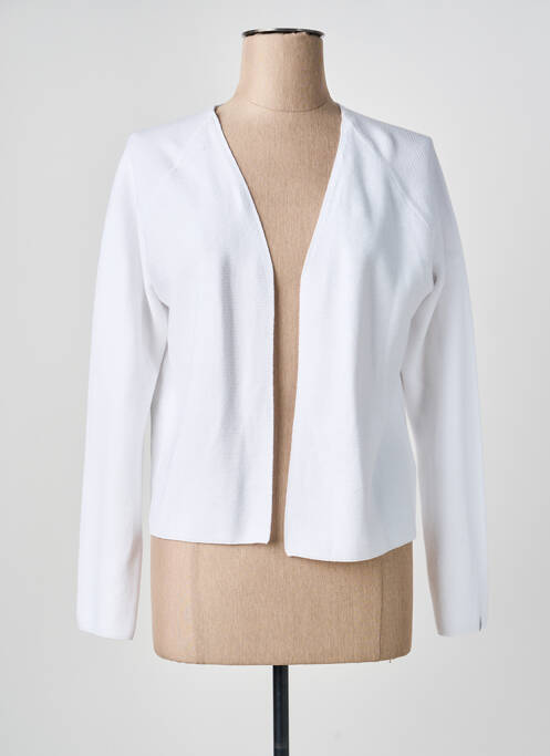 Gilet manches longues stretch blanc YEST femme