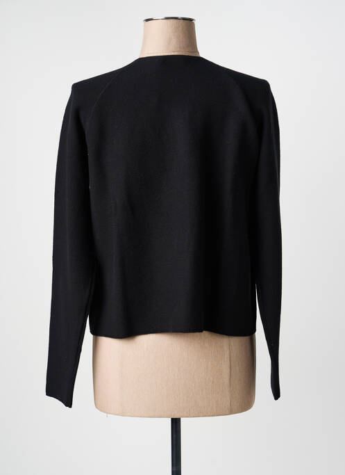 Gilet manches longues stretch noir YEST femme