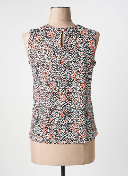 Top stretch sans manche noir GEVANA femme