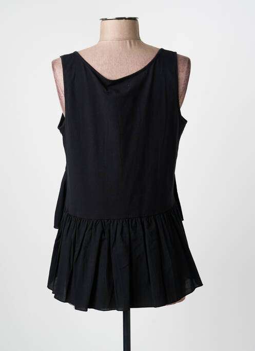 Top coupe cintrée sans manche noir MYRINE ANTWERP femme