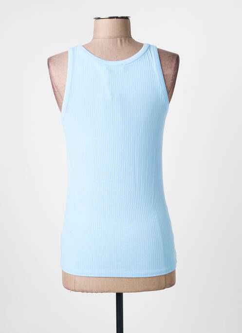 T-shirt stretch manches courtes bleu YEST femme