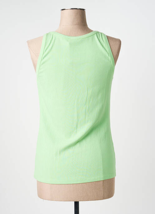 T-shirt stretch manches courtes vert YEST femme