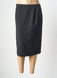 Jupe mi-longue taille normale noir QUATTRO femme