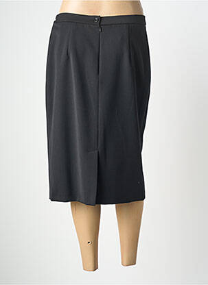 Jupe mi-longue taille normale noir QUATTRO femme