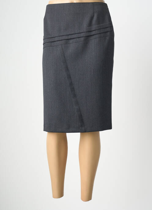 Jupe mi-longue taille normale gris QUATTRO femme