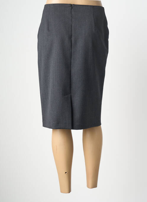 Jupe mi-longue taille normale gris QUATTRO femme