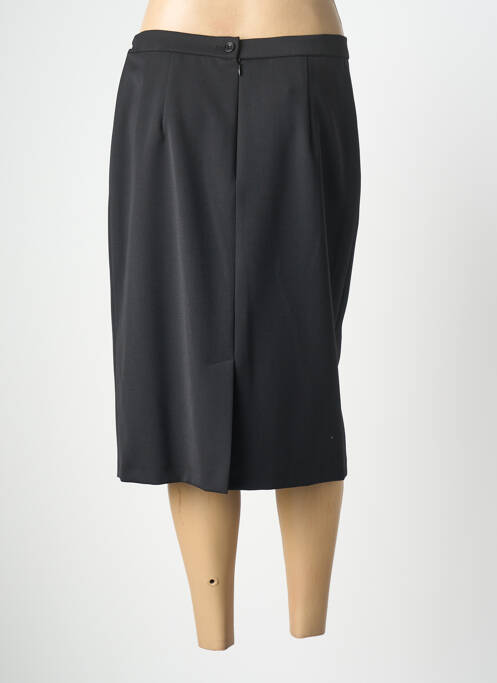 Jupe mi-longue taille normale noir QUATTRO femme