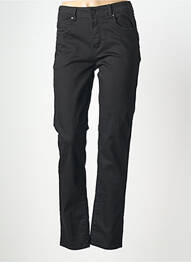 Pantalon slim poches noir GEVANA femme