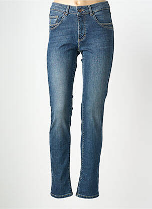 Jeans coupe slim poches bleu PARA MI femme