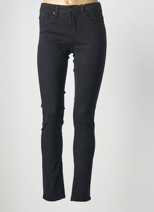 Pantalon slim poches noir GEVANA femme