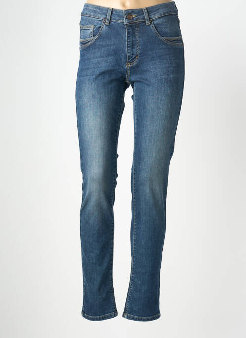 Jeans coupe slim poches bleu PARA MI femme