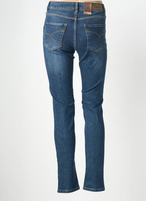 Jeans coupe slim poches bleu PARA MI femme