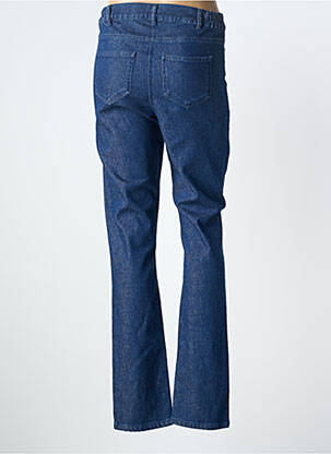 Jeans coupe slim tissage brut taille normale bleu GEVANA femme