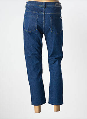 Jeans coupe slim tissage brut taille normale bleu GEVANA femme