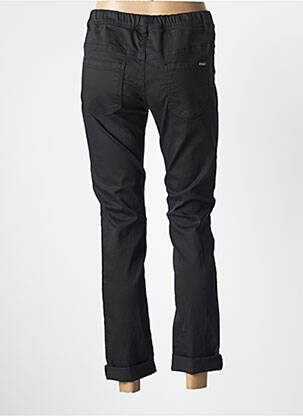 Jegging tissage popeline taille normale noir GEVANA femme